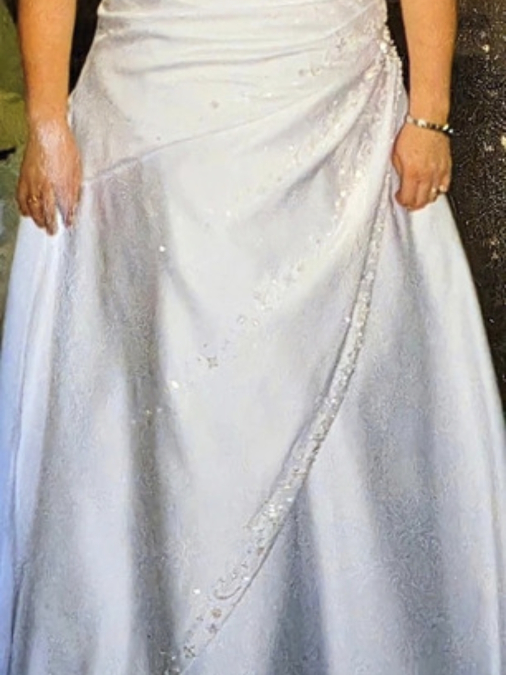 Wedding Dress in White Like New